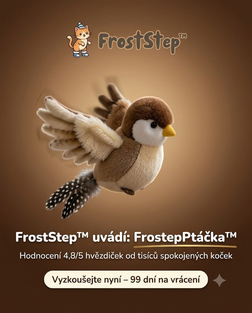 FrostStepᵀᴹ Létající ptáček s pohybem a zvukem