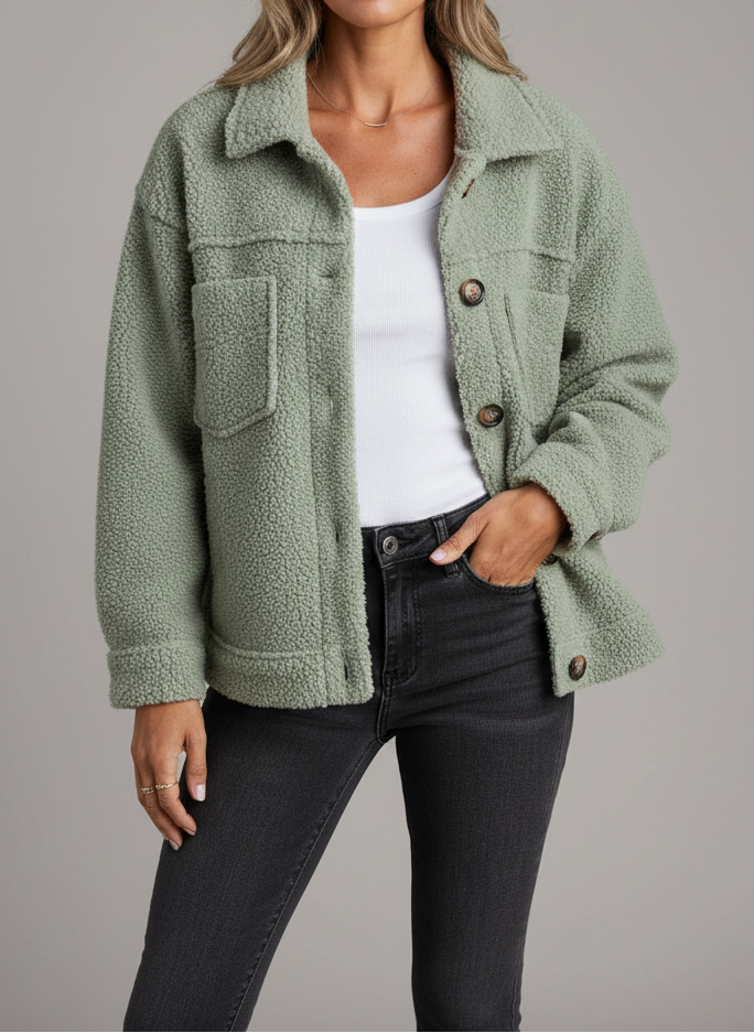 Dámský Teddy Kabát