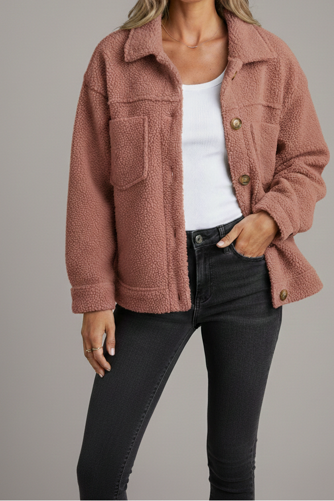 Dámský Teddy Kabát